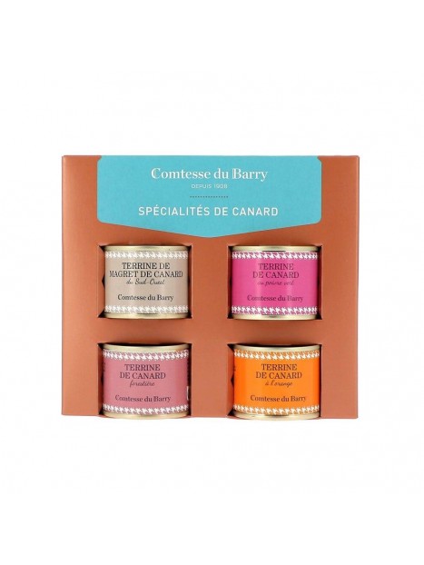 Spécialités de canard 4x70g 51243329 - COMTESSE DU BARRY
