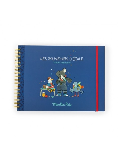 Album souvenirs d'école Puce & Pilou 684089 - MOULIN ROTY