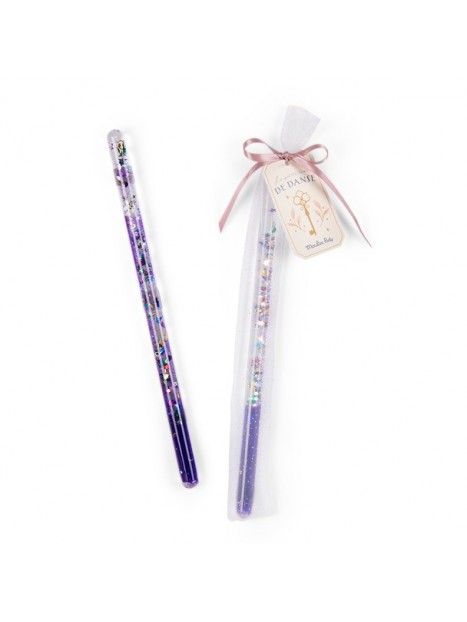 Baguette magique violette La petite école de danse 667143 - MOULIN ROTY