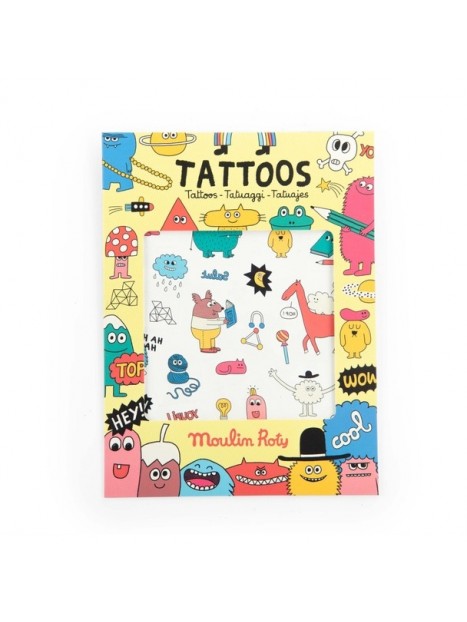 67 tatouages Les Schmouks 716190 - MOULIN ROTY