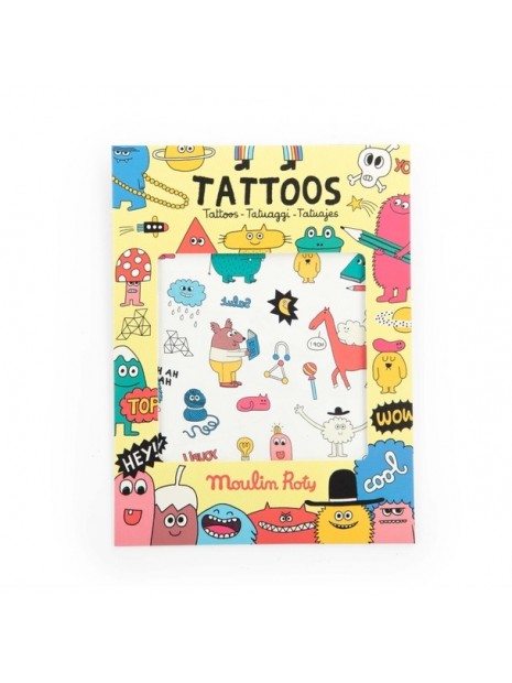 67 tatouages Les Schmouks 716190 - MOULIN ROTY