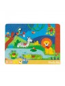 Puzzle sonore en bois Animaux Les Toupitis 679106 - MOULIN ROTY