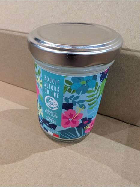 Bougie vanille Magie des îles 80g