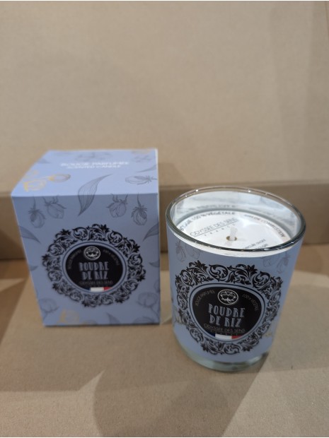 Bougie parfumée Poudre de riz 180g