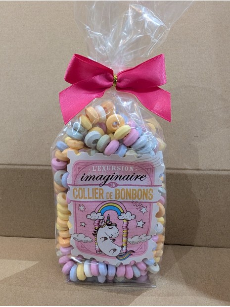 L'excursion imaginaire en collier de bonbons