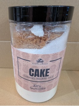 Préparation pour cake caramel beurre salé - CUISINE ETHNIQUE