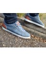 Baskets basses bleues homme B326