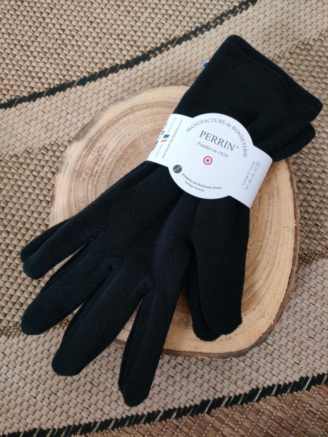 Gants polaires noirs homme GANTP 030 - PERRIN