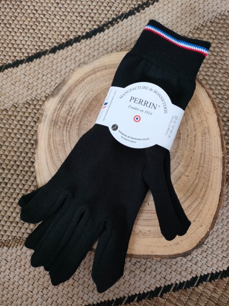 Gants noirs homme GANTL 030 - PERRIN