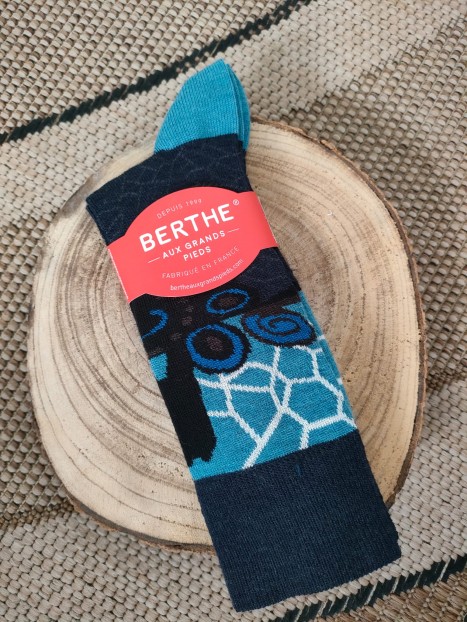 Chaussettes à motifs homme BAG24H 3 - BERTHE AUX GRANDS PIEDS