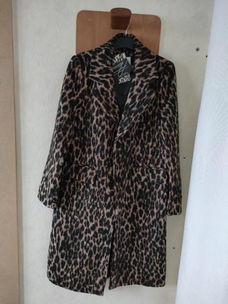 Manteau long léopard 10062219 000 - TIFFOSI