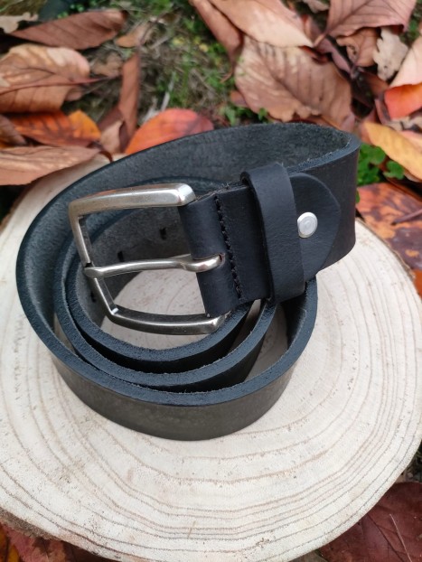 Ceinture homme noire MG2052R17 0790 - MUSTANG