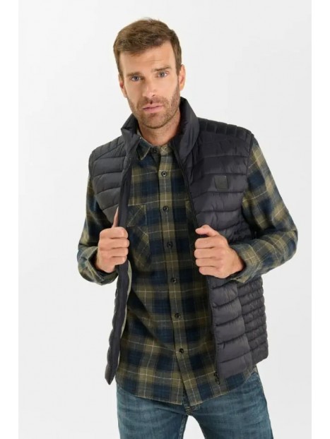 Doudoune sans manches noire homme CROZ 0001 - LE TEMPS DES CERISES