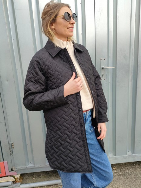 Veste noire femme 41276 9999 - SOYACONCEPT