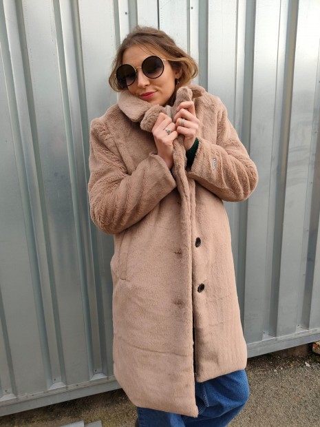 Manteau femme camel GJ500913 9067 - GARCIA