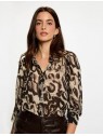 Chemise imprimée léopard femme 252-CHLEO 900 - MORGAN