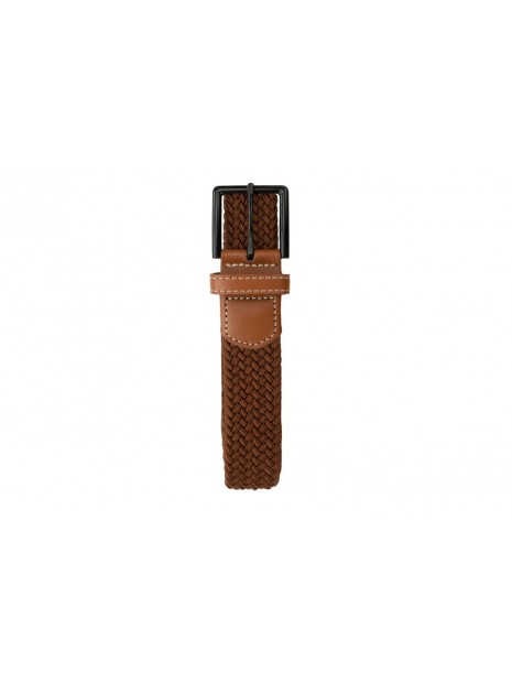 Ceinture tressée extensible marron BB LBRN - GARZINI