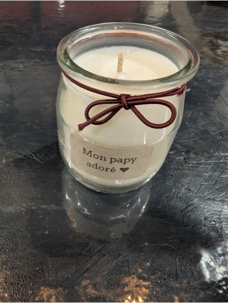 Bougie parfumée Mon papy adoré