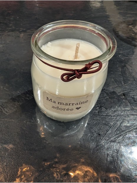 Bougie parfumée Ma marraine adorée