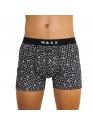 Boxer en microfibre Black pinguins 11406 - WAXX