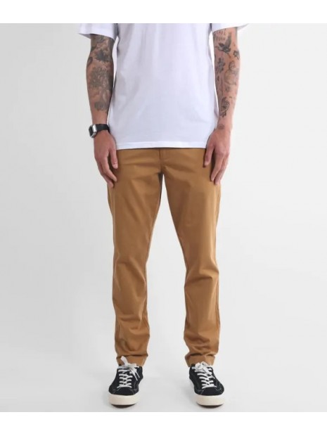 Pantalon chino stretch homme camel REANO XKRAF - OXBOW