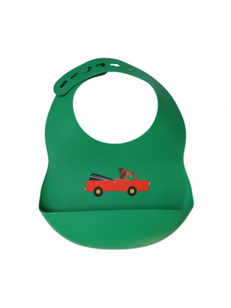 Bavoir récupérateur silicone Croquette 37270 - LE PETIT SOUK