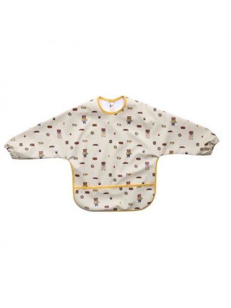 Bavoir tablier manches longues 1 à 3 ans 36722 - LE PETIT SOUK