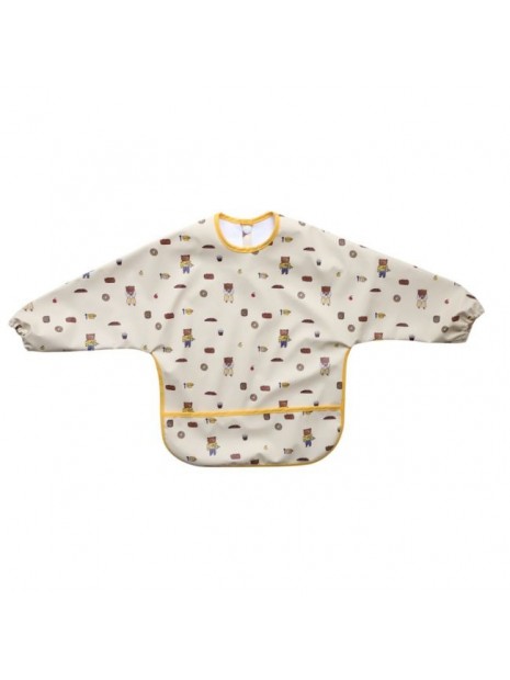 Bavoir tablier manches longues 1 à 3 ans 36722 - LE PETIT SOUK