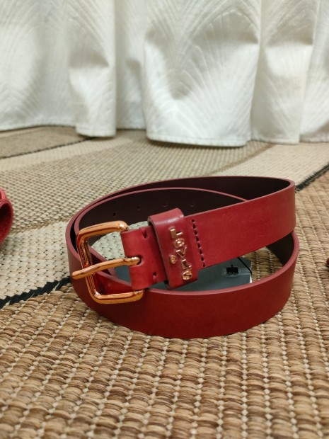 Ceinture femme rouge 37460-0228 87 - LEVI'S