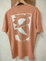 T-shirt saumon imprimé dos homme N261201 5240 - GARCIA