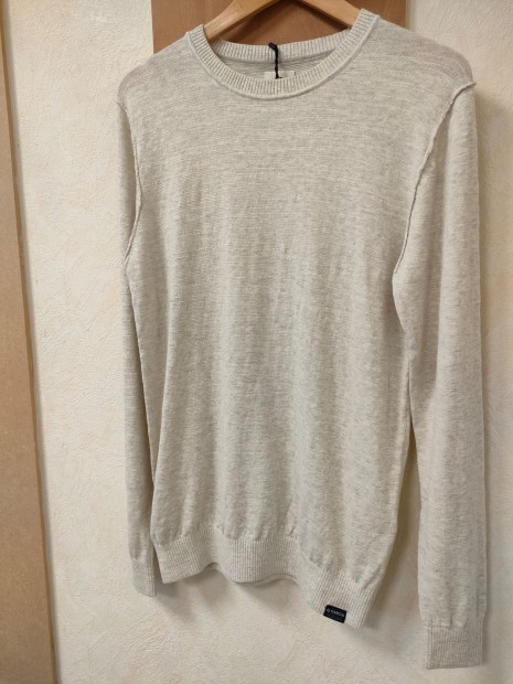 Pull beige col rond homme Z1194 625 - GARCIA