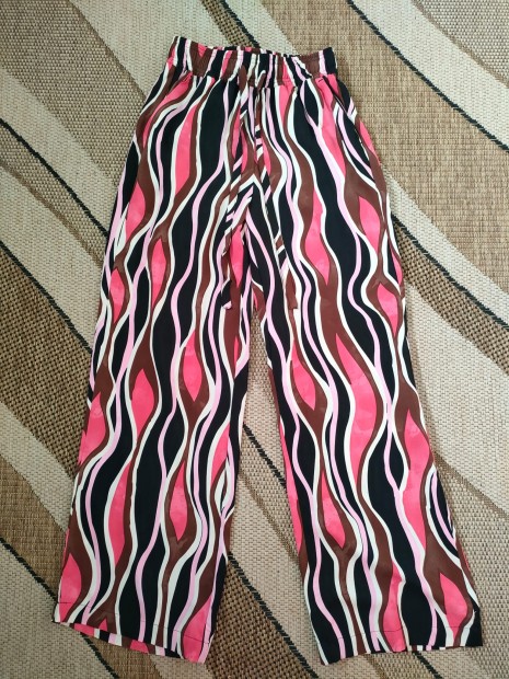 Pantalon rose et noir femme 41649 4390 - SOYACONCEPT