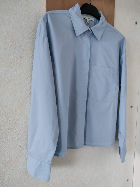 Chemise femme bleu ciel O260033 5437 - GARCIA