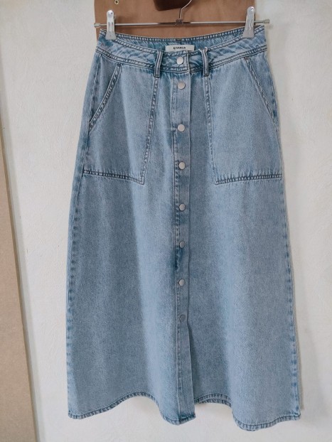 Jupe longue en jean O260121 6547 - GARCIA