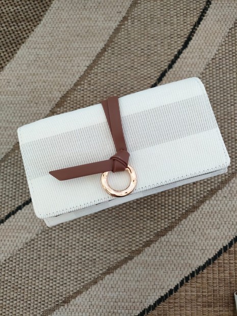 Portefeuille femme écru et marron 10065542 265 - TIFFOSI