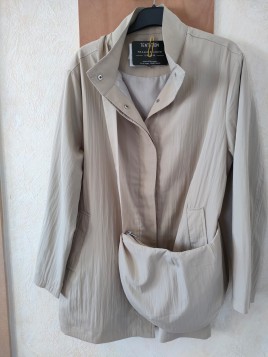 Coupe-vent femme avec sac gris perle 10064969 134 - TIFFOSI