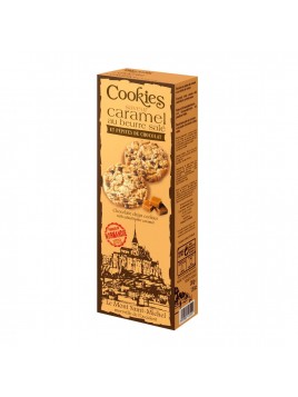 Cookies aux pépites de chocolat et éclats de caramel au beurre salé Mont-Saint-Michel 200g 30203500128 - MAISON DV