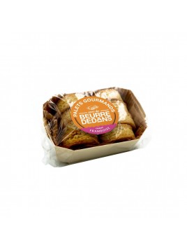 Palets fourrés framboise Barquette bois 190g 30203500618 - MAISON DV