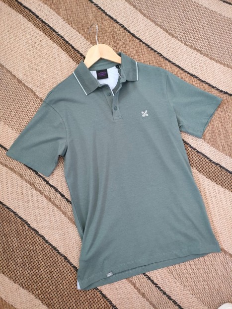 Polo vert homme NEAT XAGAV - OXBOW