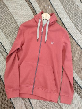 Sweat à capuche rouge homme SALET XRDWD - OXBOW