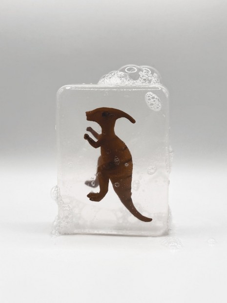 Savon enfant figurine parasaurolophus - LUDI SOAP