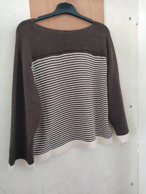 Pull rayé femme PU632S26 303 - LOLA ESPELETA