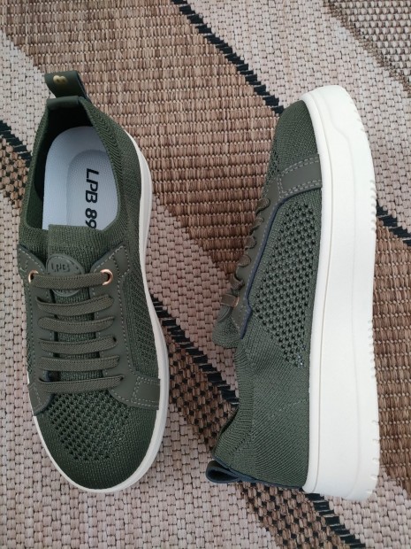 Baskets basses kaki femme NYLA KA - LES PETITES BOMBES