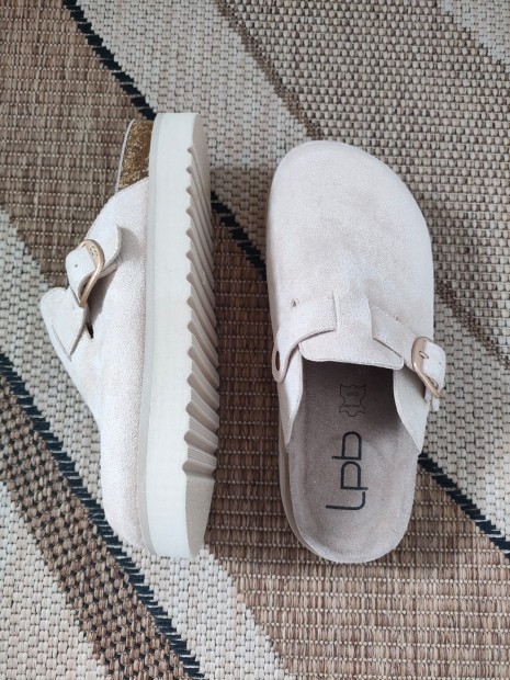 Mules beiges femme NADINE BI - LES PETITES BOMBES