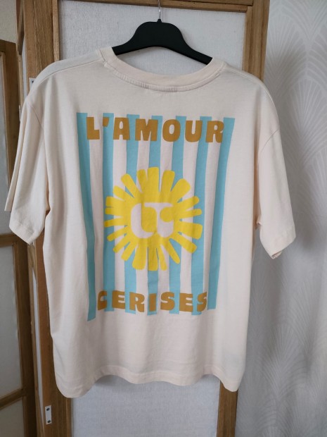 T-shirt femme craie imprimé dos L'amour cerises ONIRA 1999 - LE TEMPS DES CERISES