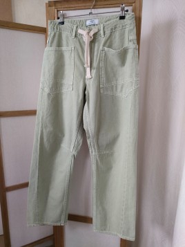 Pantalon vert femme MADIE 9157 - LE TEMPS DES CERISES