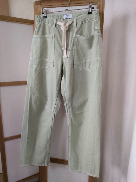 Pantalon vert femme MADIE 9157 - LE TEMPS DES CERISES