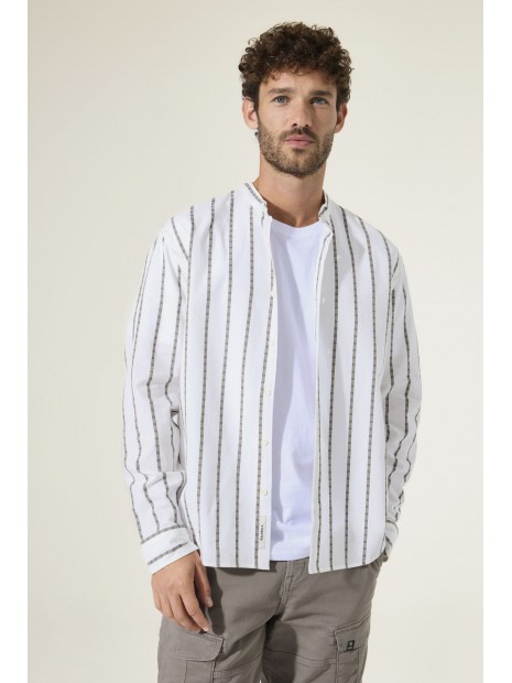 Chemise homme à rayures verticales P261280 53 - GARCIA