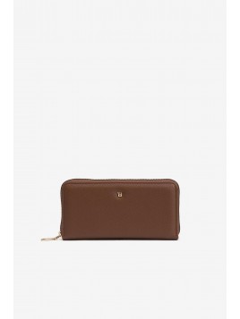 Grand porte-monnaie femme effet cuir marron 10063279 250 - TIFFOSI