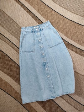 Jupe longue en jean O260121 6547 - GARCIA